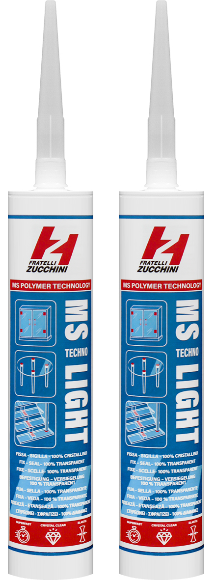 MS TECHNO LIGHT Ειδικό Διάφανο Σφραγιστικό MS Polymer